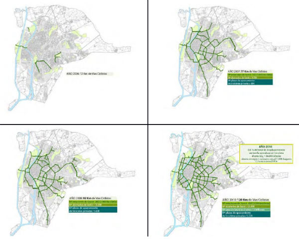 sevilla network expansion maps